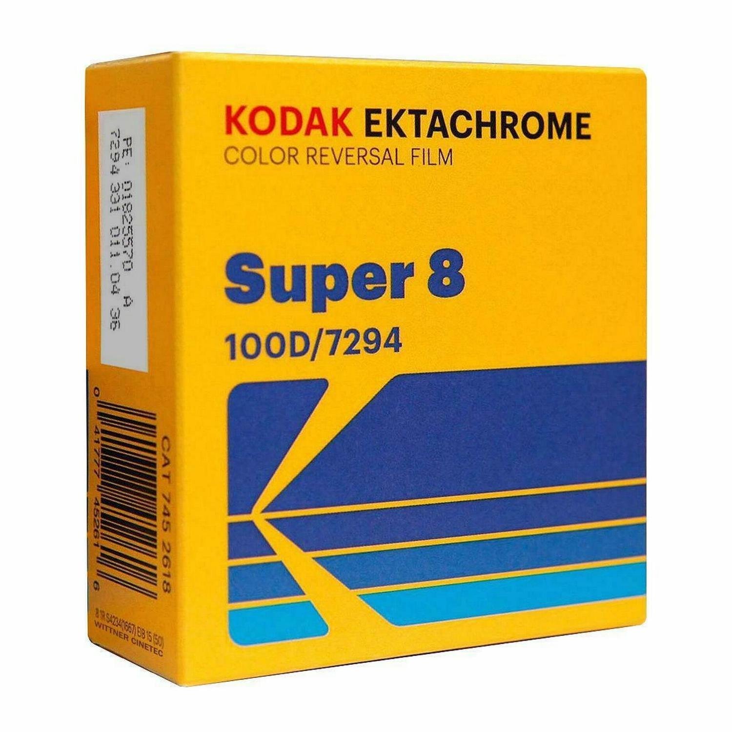 Filme KODAK EKTACHROME Super 8 50ft 100D/7294 - RunnerFilmes