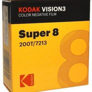 Filme KODAK VISION3 Super 8 50ft 200T/7213